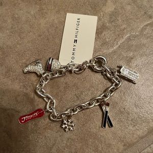 NWT Tommy Hilfiger charm bracelet.